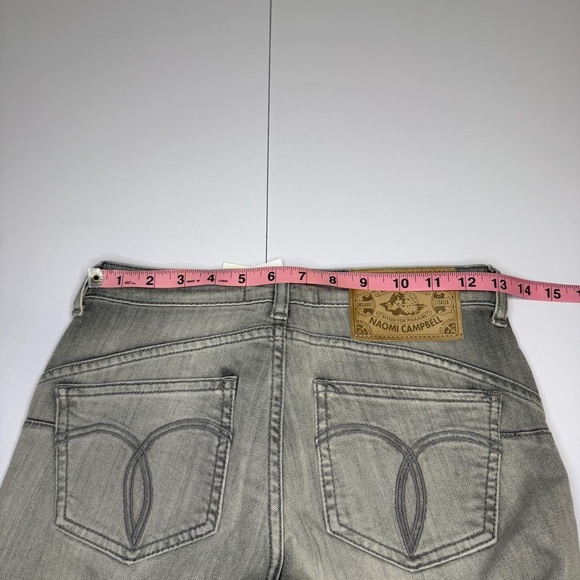 NWT Fiorucci Gray Skinny Jeans Size 24 Made in Tunisia - Picture 10 of 12